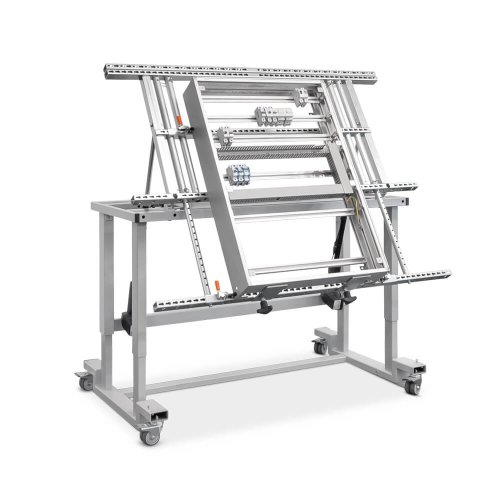 Wiring work with the ERGO-Mont assembly aid table