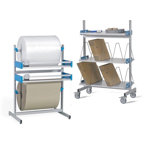 ERGO-line trolley for work tables with cutter