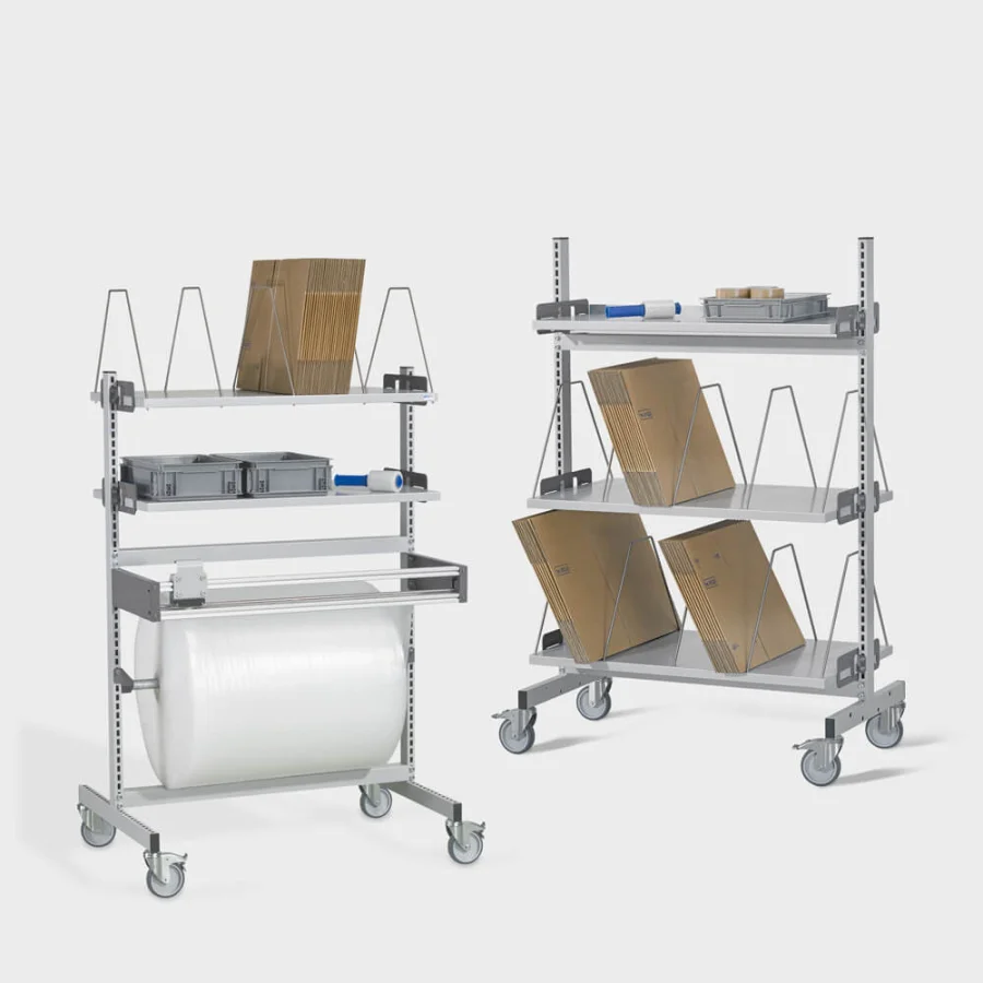 Packing tables, assembly tables ➡️ ERGO-line by Kern Studer AG