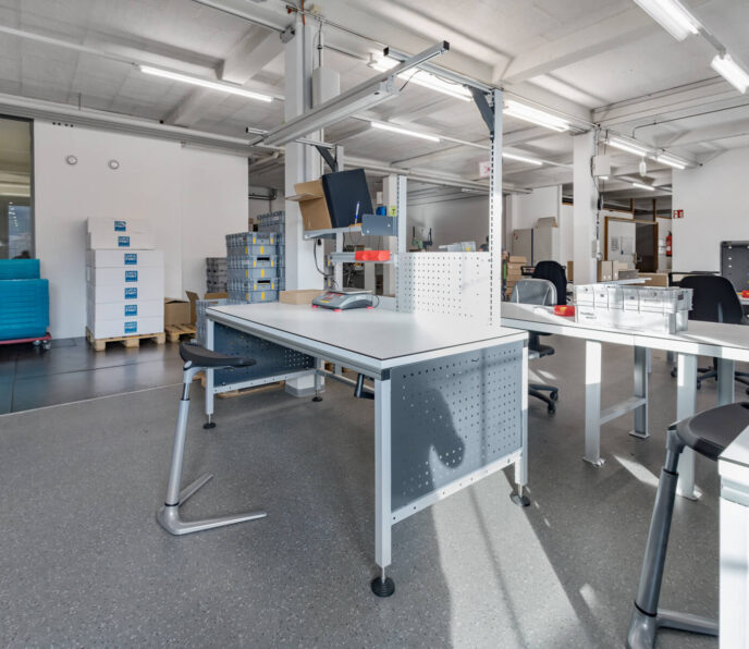 ERGO-line Arbeits- und Montagetisch ERGO-Basic, Kompass Arbeitsintegration