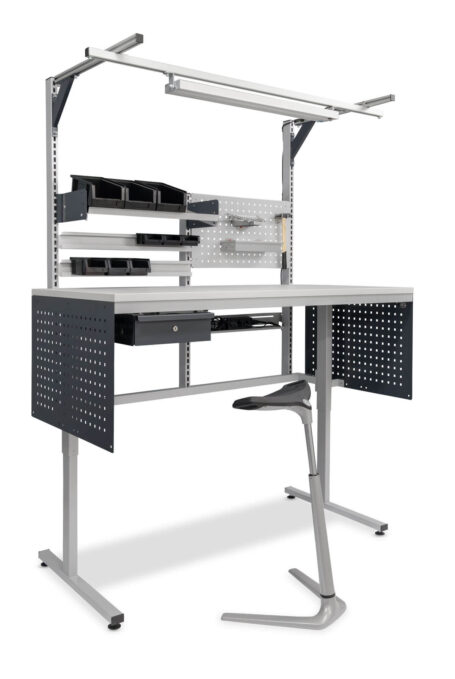 ERGO-line ERGO-Light Montagetisch mit Stehhilfe